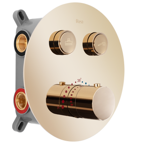 Set Doccia Da Incasso Rea Lungo Gold Box