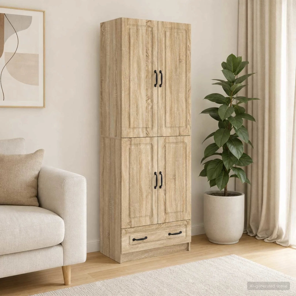 Set di armadi 2 pcs Rovere Sonoma Legno ingegnerizzato 3416936