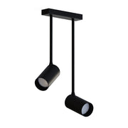 Plafoniera spot LED Nowodvorski Mono nera metallo 2xGU10