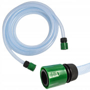 Tubo di Aspirazione 5m 1/2" – PVC Trasparente | 21 Bar | 2 Raccordi Rapidi | Per Idropulitrici e Serbatoi