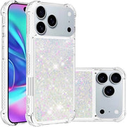 Coprioggetto Solido - Protezione Glanzente - Silicone - Resistente allo Shock - Translucido - iPhone 17 Pro Max - Progettazione Stilosa - Copritelefono