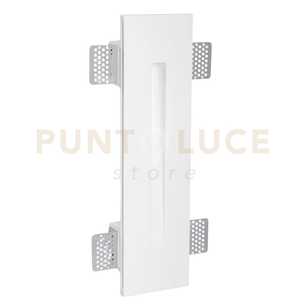 INCASSO LED ELLE IN GESSO 1,5W 100LM 4000K DRIVER NON INCLUSO 300X80X40MM