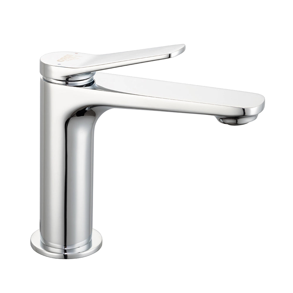 Set rubinetti lavabo e bidet in ottone cromo con piletta click clack linea Sound