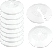 Adattatori per tubi di riscaldamento bianchi - 10 pezzi - diametro 10-25 mm