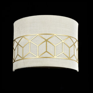 Lampada da parete House in Metallo Messina Oro