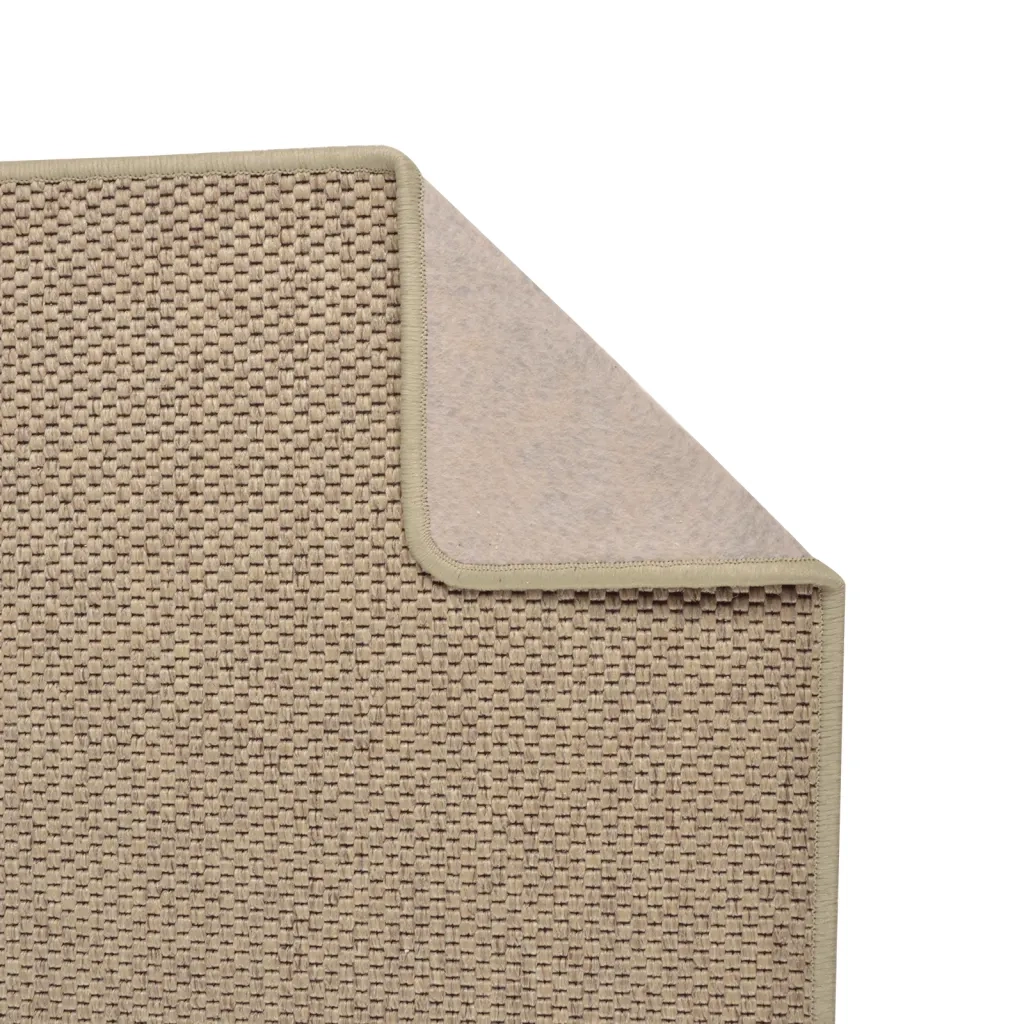 Tappeto Corsia Aspetto Sisal Sabbia 80x400 cm 355793