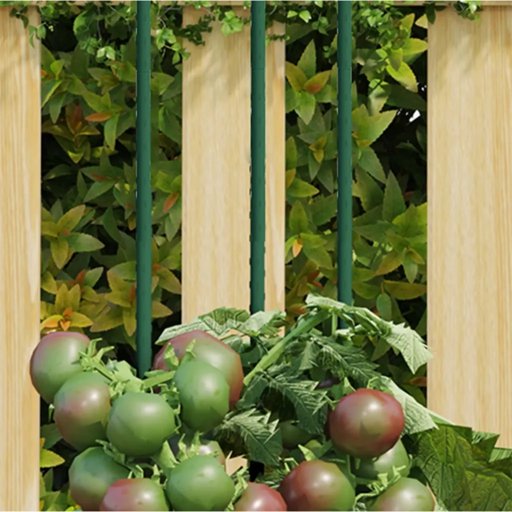 Supporti per Piante da Giardino 30 pz Verde 90 cm Acciaio CFW6897181