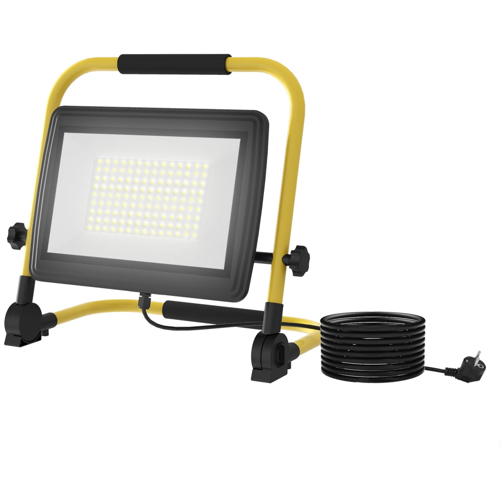 Faro LED 8500 Lumen IP65 6500K ¨C zephmum ¨C 35x20x32 cm Giallo