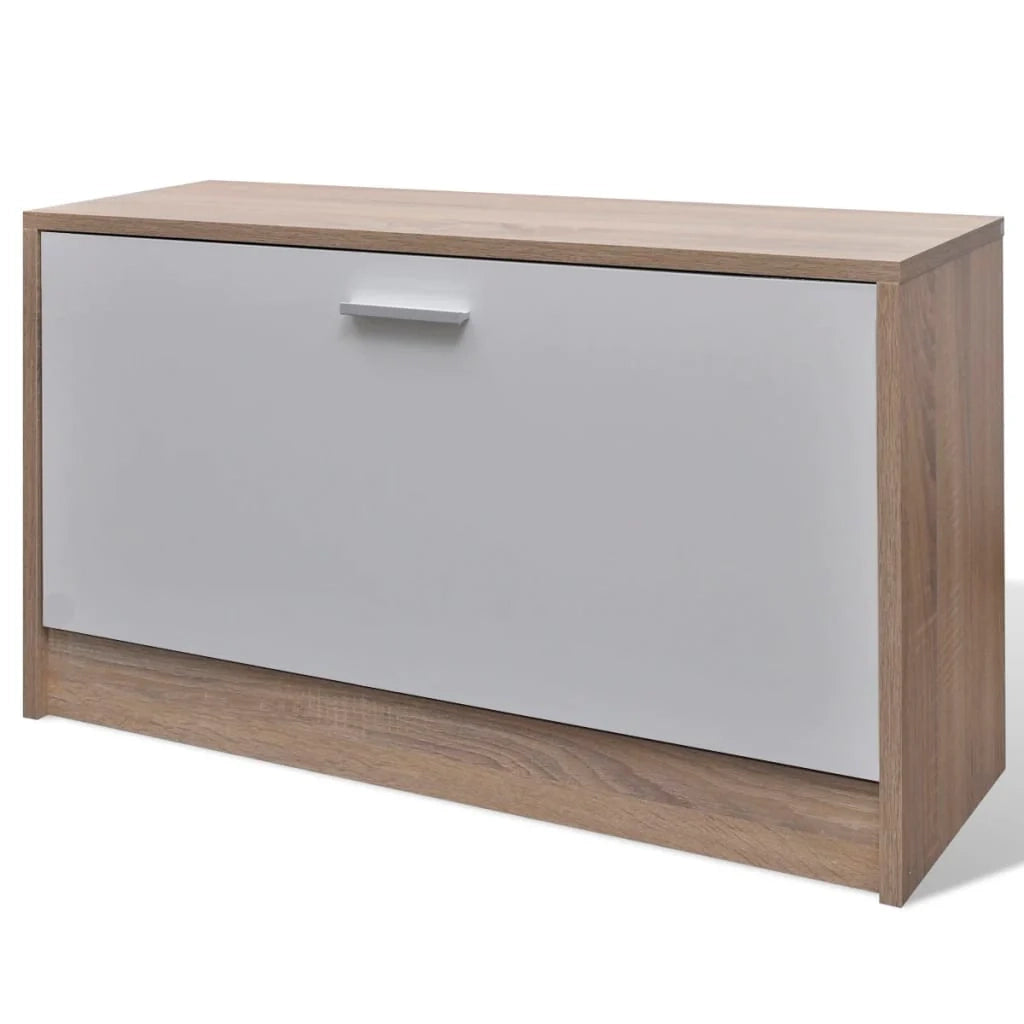 Scarpiera mobile contenitore per scarpe mobile per ingresso/corridoio/soggiorno 3 in 1 in legno e marrone 02_0021350