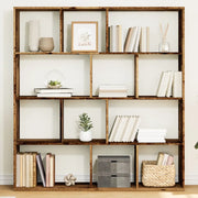 Libreria-Scaffale per Libri-Mobile di Stoccaggio Legno Antico 132x29x141,5 cm in Legno Multistrato