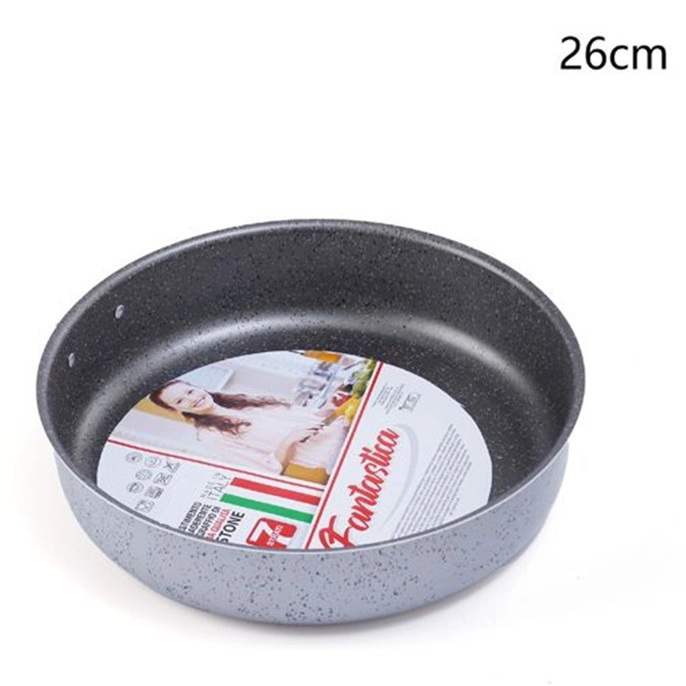 Trade Shop - Tortiera Rotonda Rivestimento Antiaderente Antigraffio ø18-22-26-30cm Teglia Cucina -    -diametro 26cm   -