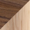 Scaffale da Terra Multiuso Nampernu a 3 Piani 62 x 40 x 18 cm - Effetto Noce [en.casa]