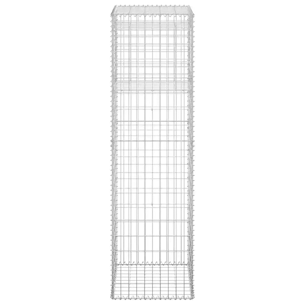 Cesti a Gabbione a Torre 2 pz 50x50x180 cm in Ferro