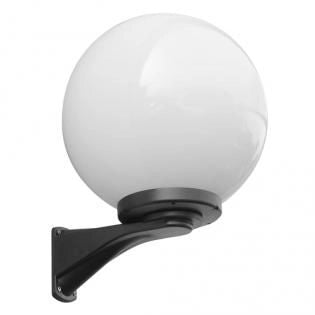 Applique esterna SU-MA Kule sfera 20cm E27 nera IP43