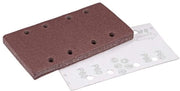 Set di abrasivi a 60 grani - Set di abrasivi 10 pezzi - Set di abrasivi con ganci/clip - Dimensioni 185x95mm - Ossidiana di alluminio - Resistente e duraturo - Set di abrasivi in schiuma