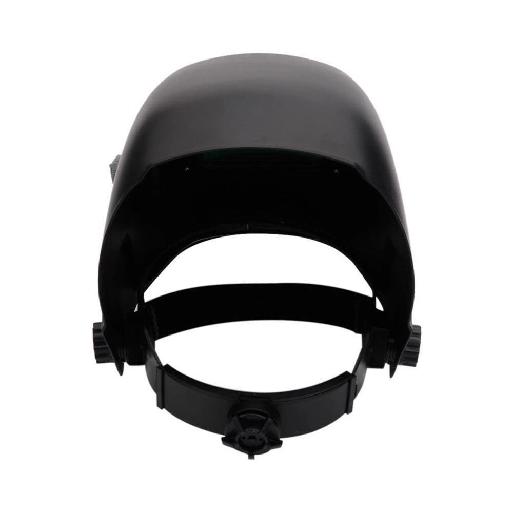 Trade Shop - Maschera Pro Per Saldature Casco Per Fabbro Protezione A Cristalli Liquidi Bk -