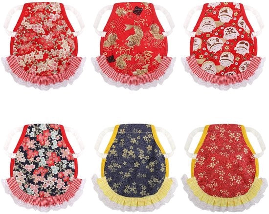 Kit di protezione per polli 6 pezzi - giacchetta per polli - protezione per pavimento - protezione per polli - riparazione per polli - misure 25x23x0,1 cm - protezione per polli in cotone