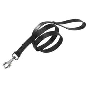 GUINZAGLIO PER CANI 'NATURAL' BLACK 20 mm x 120 cm - FERPLAST