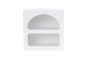 Comodino in legno "Lorin" 50 x 40 x 50 cm - Bianco