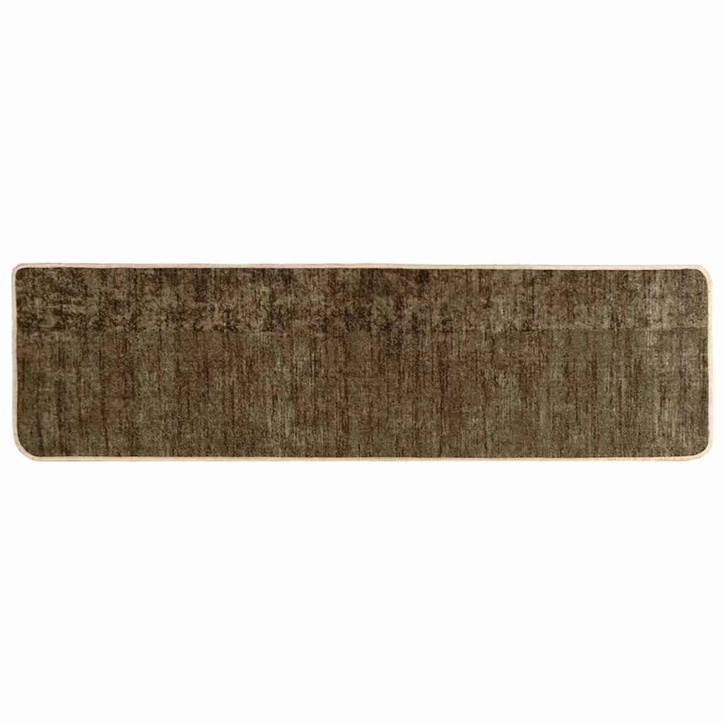 Runner Tappeto MARSA Verde Foresta 50 x 200 cm Poliestere e PVC