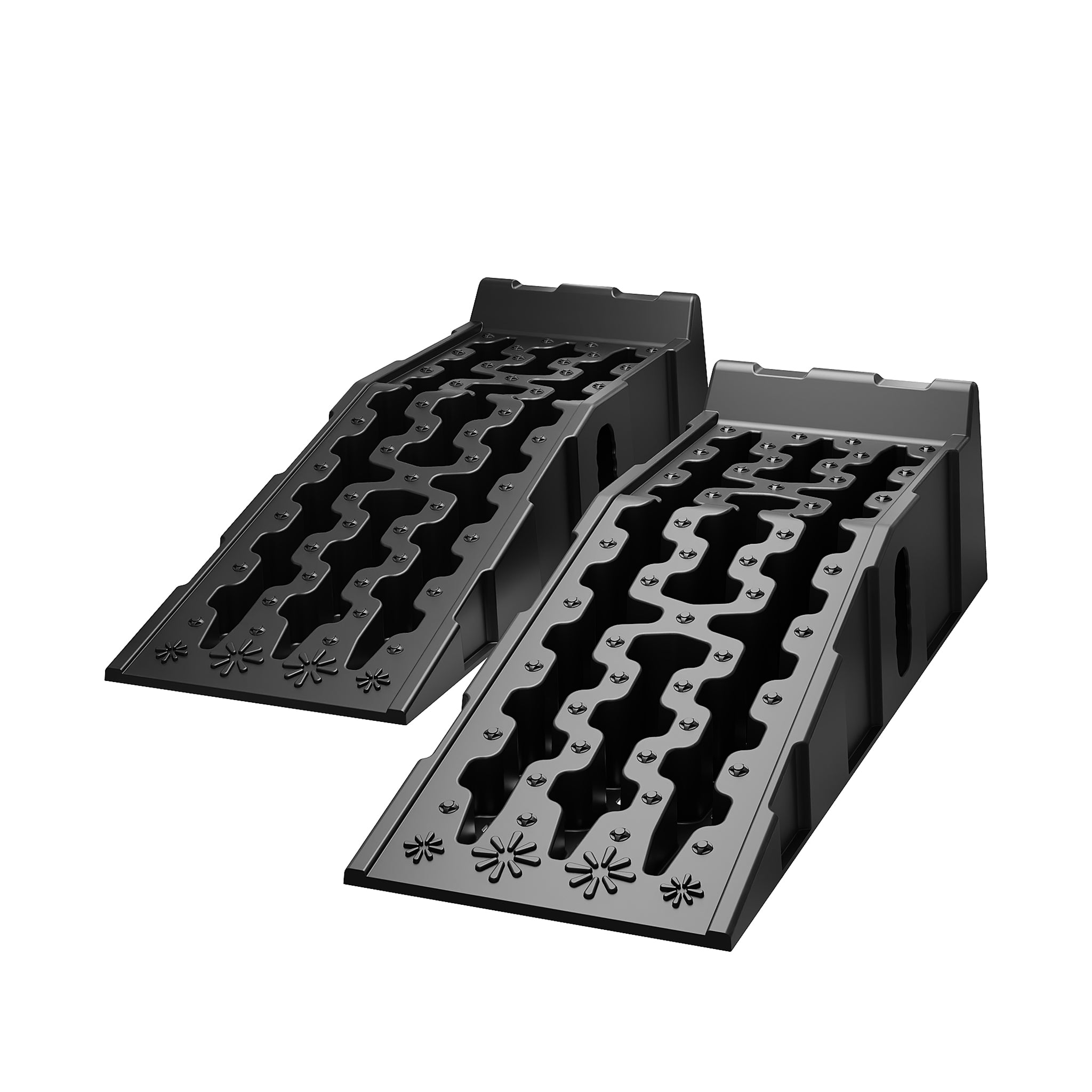 Set 2 Cunei per Camper Auto, 90,5x30x21,5cm, max 5 t, materiale antiscivolo in PP, per livellamento veicolo