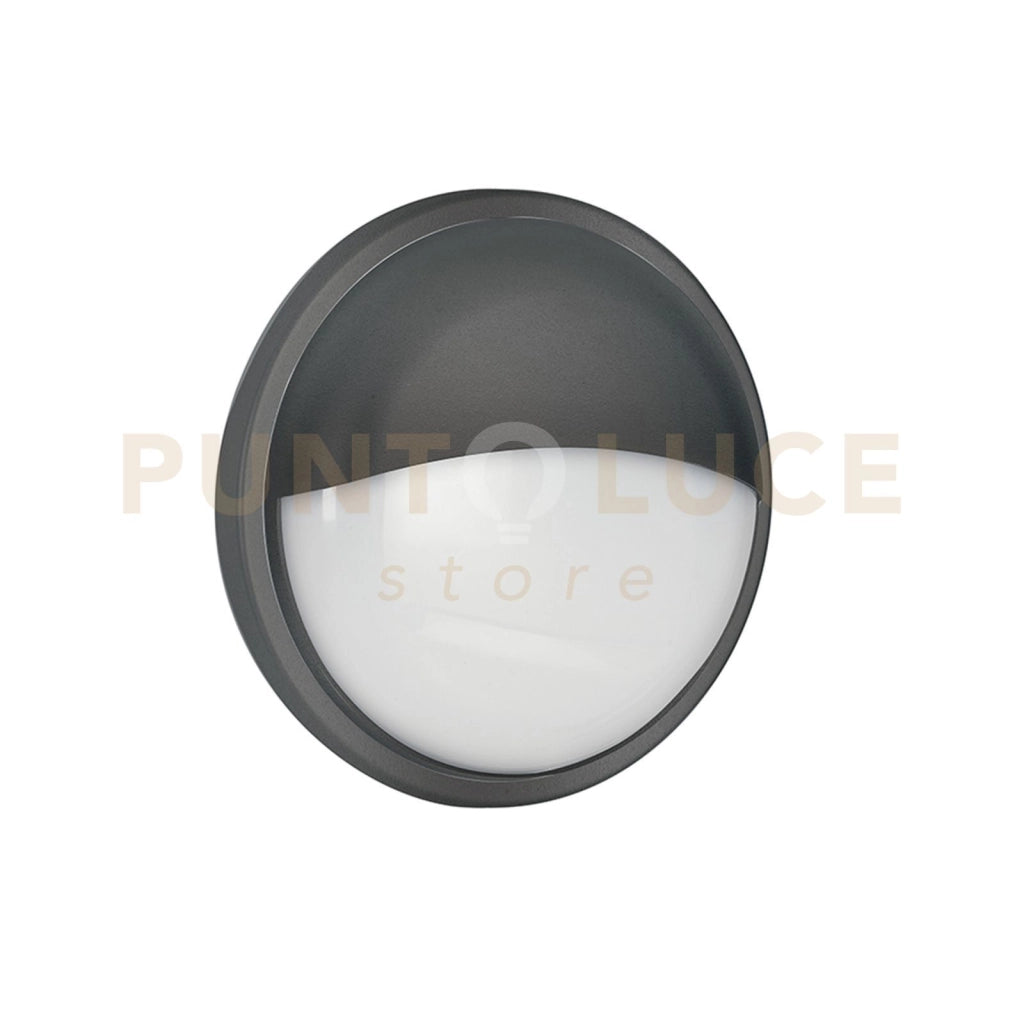 LED-EVER-XLP ANT PLAFONIERA LED EVER ANTRACITE TONDA 28W 3750LM 4000K IP65 30X8CM