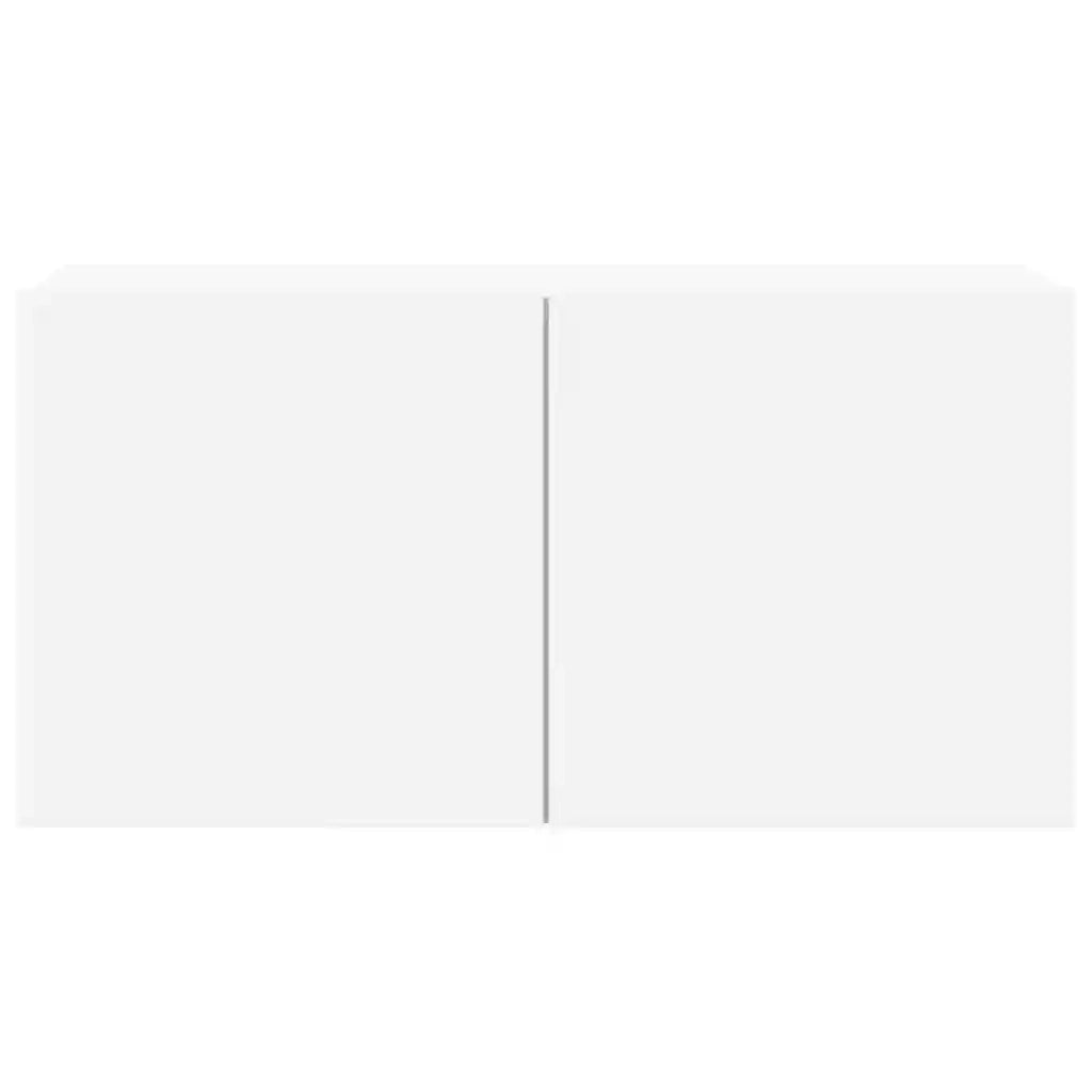 Set di Mobili Porta TV 7 pz Bianco in Legno Multistrato 3114502