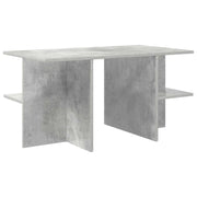 Tavolino da salotto | Tavolino da caff¨¨ | Tavolino da Soggiorno Grigio Cemento 87 x 50 x 45 cm