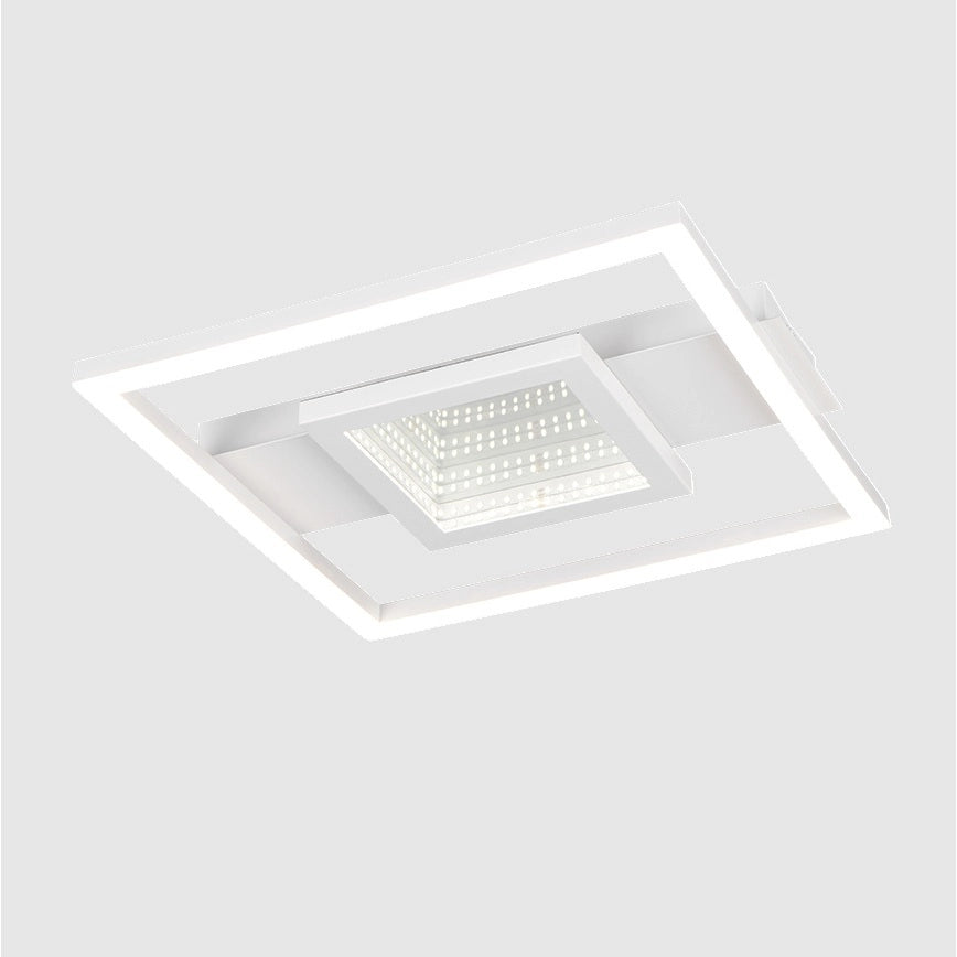 PLAFONIERA LED WHEELER 16W 35X35CM BIANCA INFINITO
