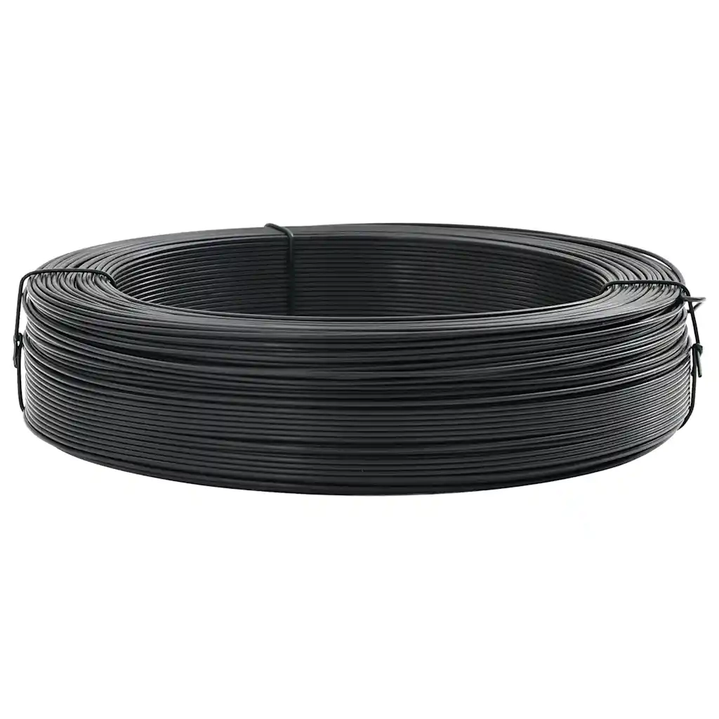 Filo per Recinzioni 250m 1,6/2,5 mm in Acciaio Antracite 144479