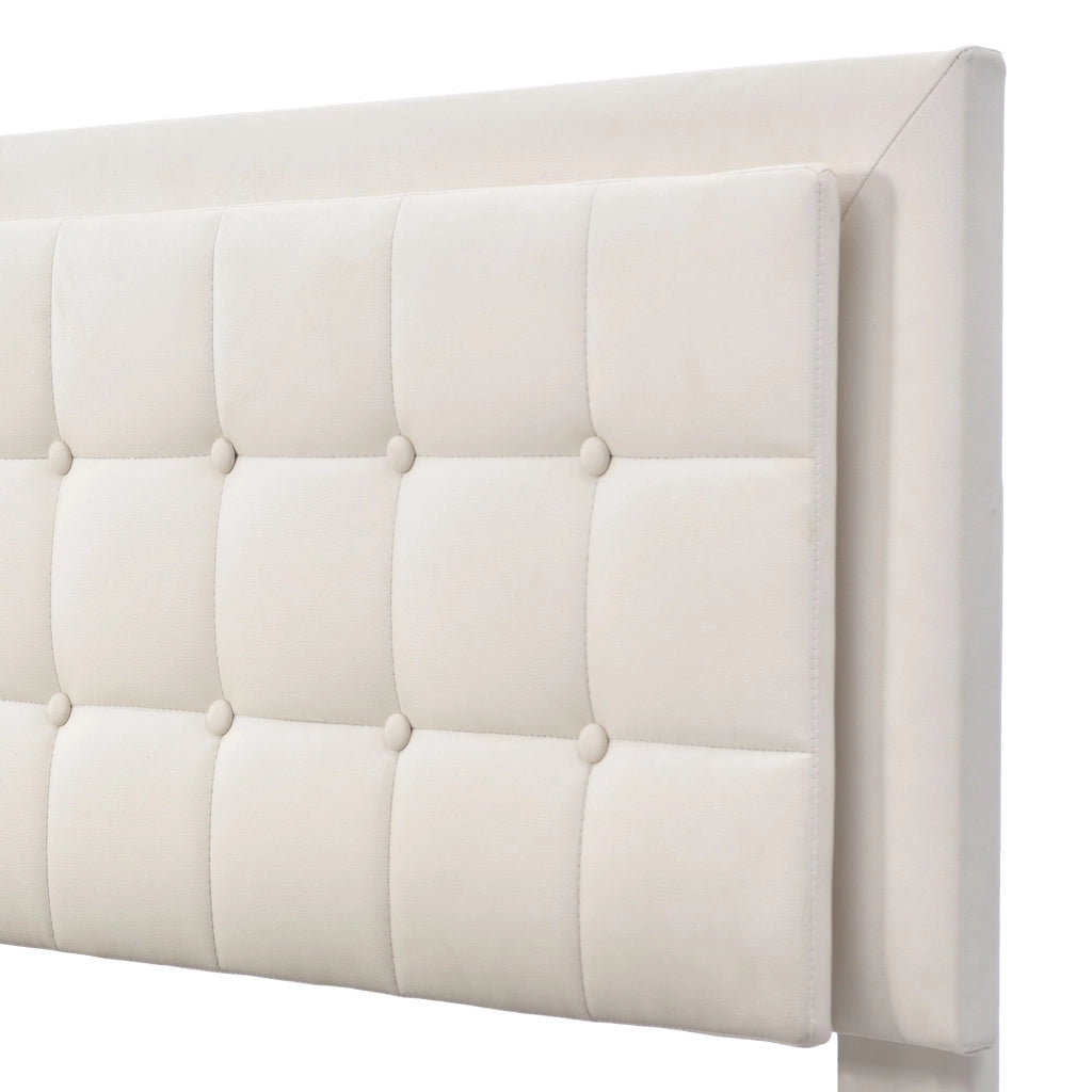Letto contenitore matrimoniale 160 × 200 cm con LED, vano idraulico, con materasso, bianco