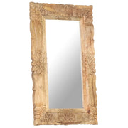 Specchio 80x50 cm in Legno Massello di Mango 321636