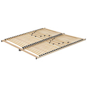 Base letto EU matrimoniale Size 180 x 200 cm Telaio in legno con doghe a molle solide