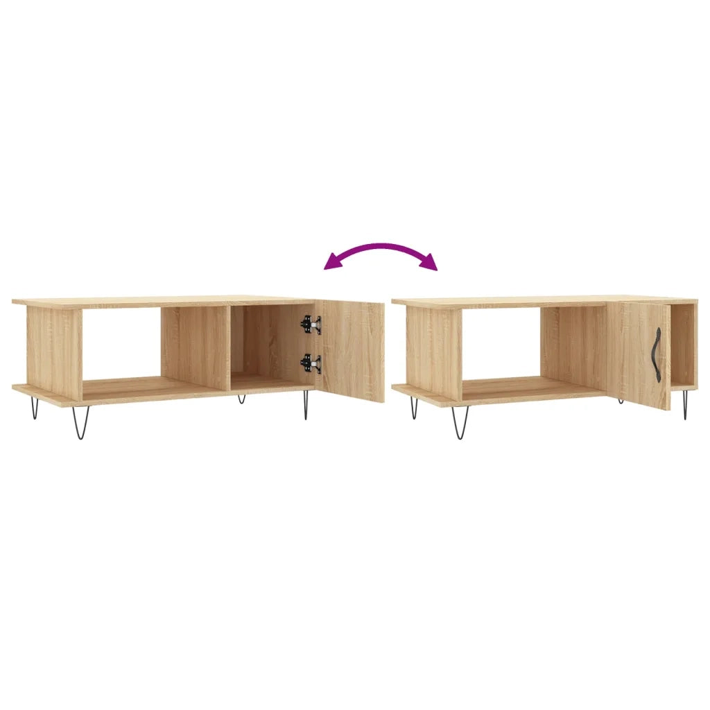 Tavolino da salotto | Tavolino da caff¨¨ | Tavolino da Soggiorno Rovere Sonoma 90x50x40 cm Legno Multistrato