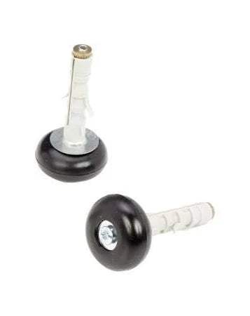 TASSELLO IN NYLON TA CON FERMAPORTA D.30- 9x40 Fermaporta D.30 Nero- FRIUL- pezzi 50
