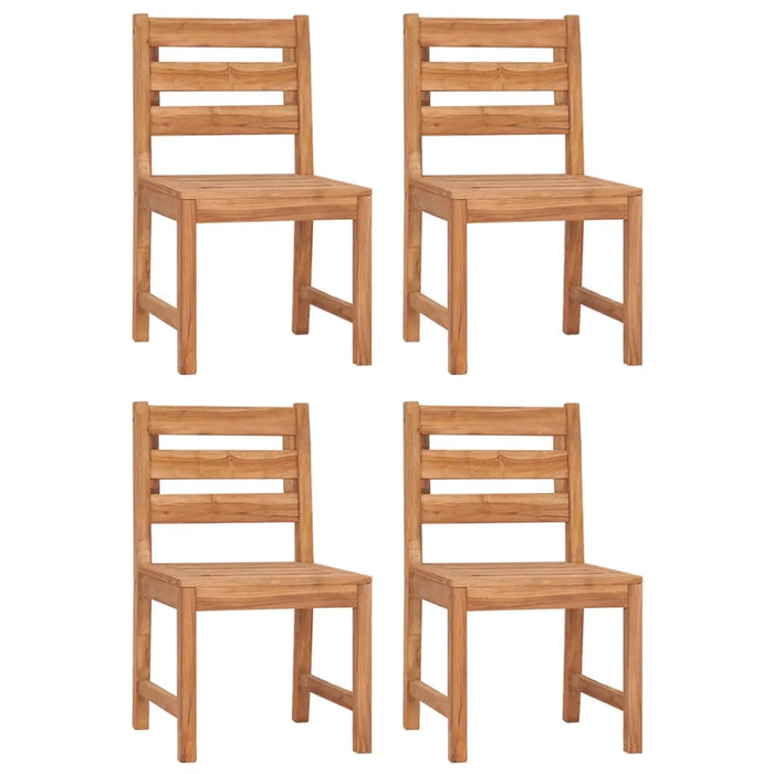 Set da Pranzo per Giardino 5 pz in Legno Massello di Teak cod mxl 78110