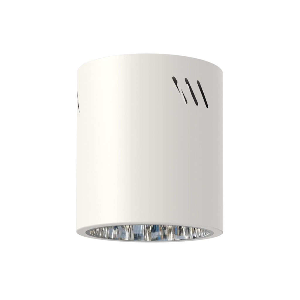 Faretto soffitto bianco tondo Ø11 E27 60W George Milagro