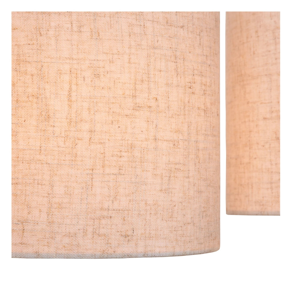 Lampada a sospensione MAYA crema tessuto 3xE27 Lucide