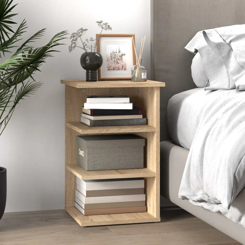 Credenza Rovere Sonoma 35x35x55 cm in Legno Multistrato 806277