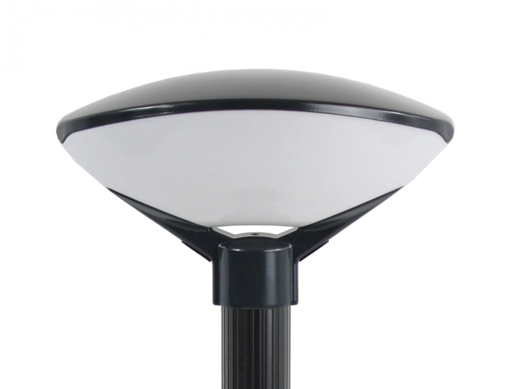 Lampada da giardino a paletto SU-MA TEO 2 119cm E27 nera IP54
