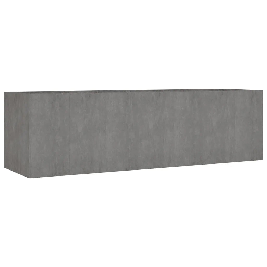 Fioriera Rialzata da Giardino 280x80x80 cm in Acciaio Corten 824540