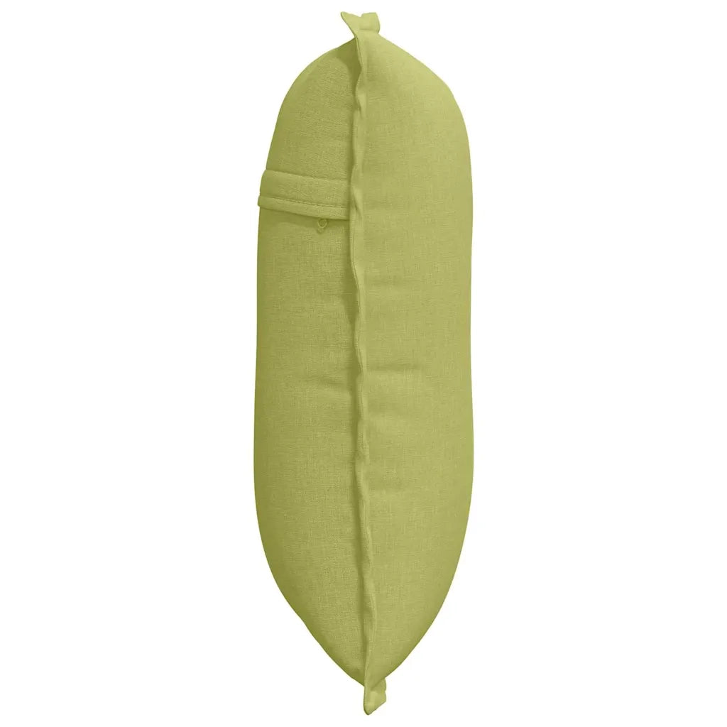 Cuscino per Schiena Verde chiaro 50 x 19 x 45 cm Tessuto