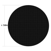Copertura a bolle rotonda da 3,6 m per piscina solare per riscaldamento piscina nera 16_0000310