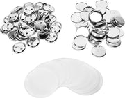 Etichetta Retroilluminata Connettore 50mm - Resistenza Corrosiva Duratura - Kit DIY in Acciaio e Plastica - Contenuto: