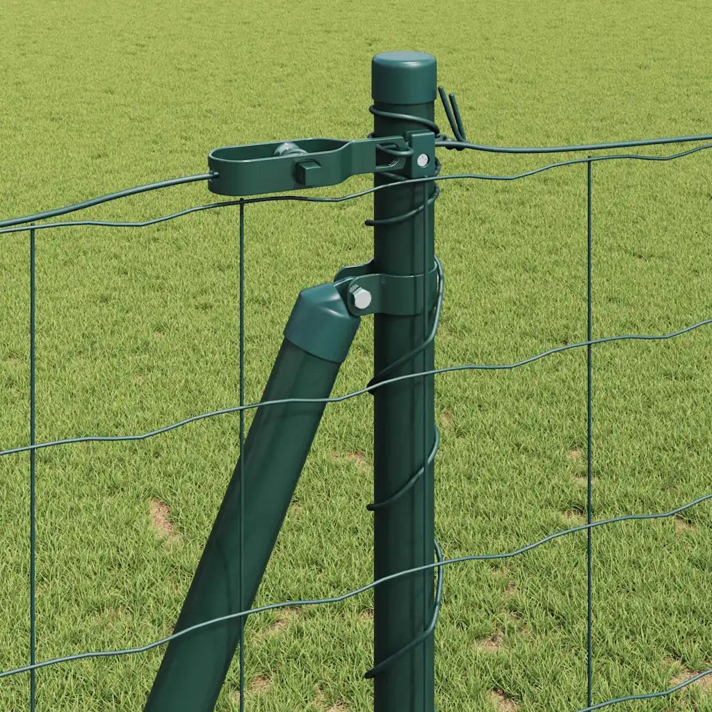 Recinzione con Posto Verde 1,2 x 10 m Acciaio 3350837