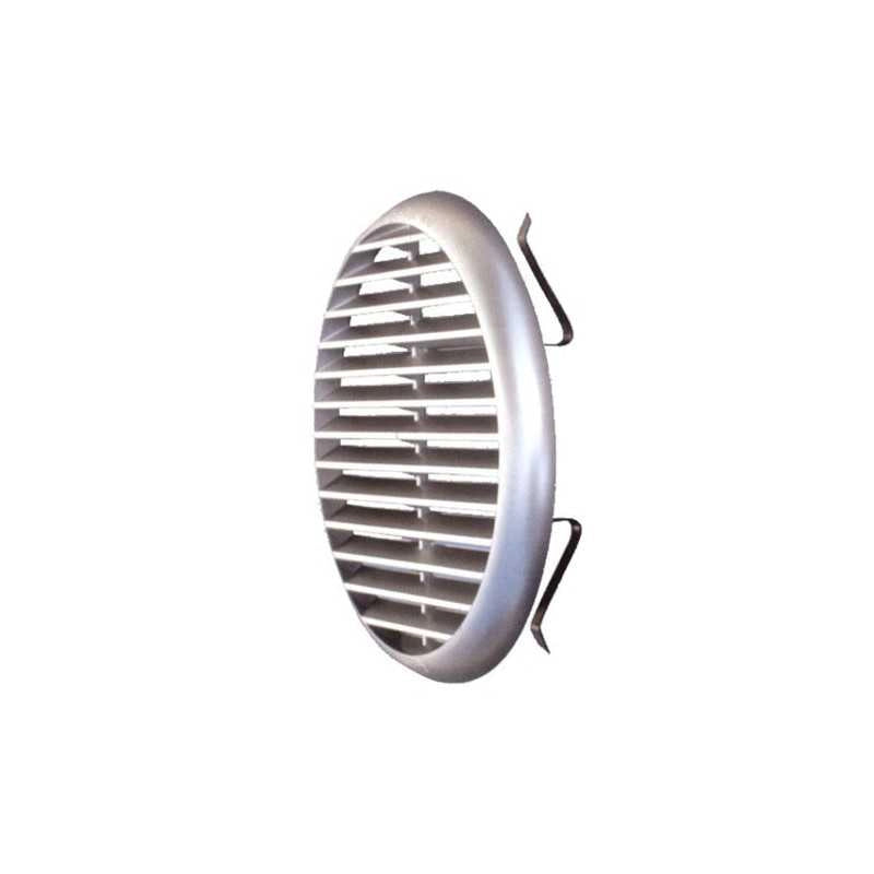 Griglia Pl 175 Tonda Rete 125/160 Molle Cromata