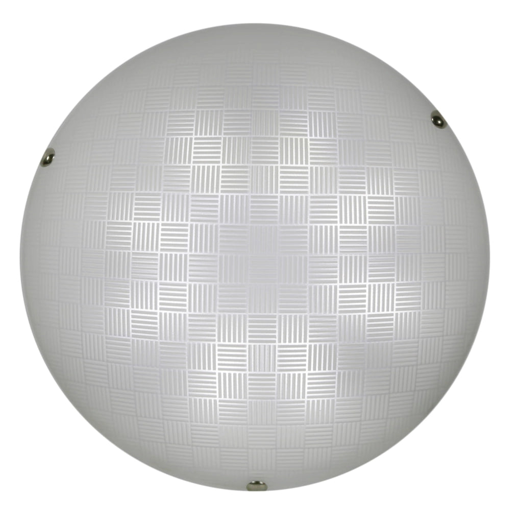 Plafoniera Candellux Vertico 30cm vetro bianco E27