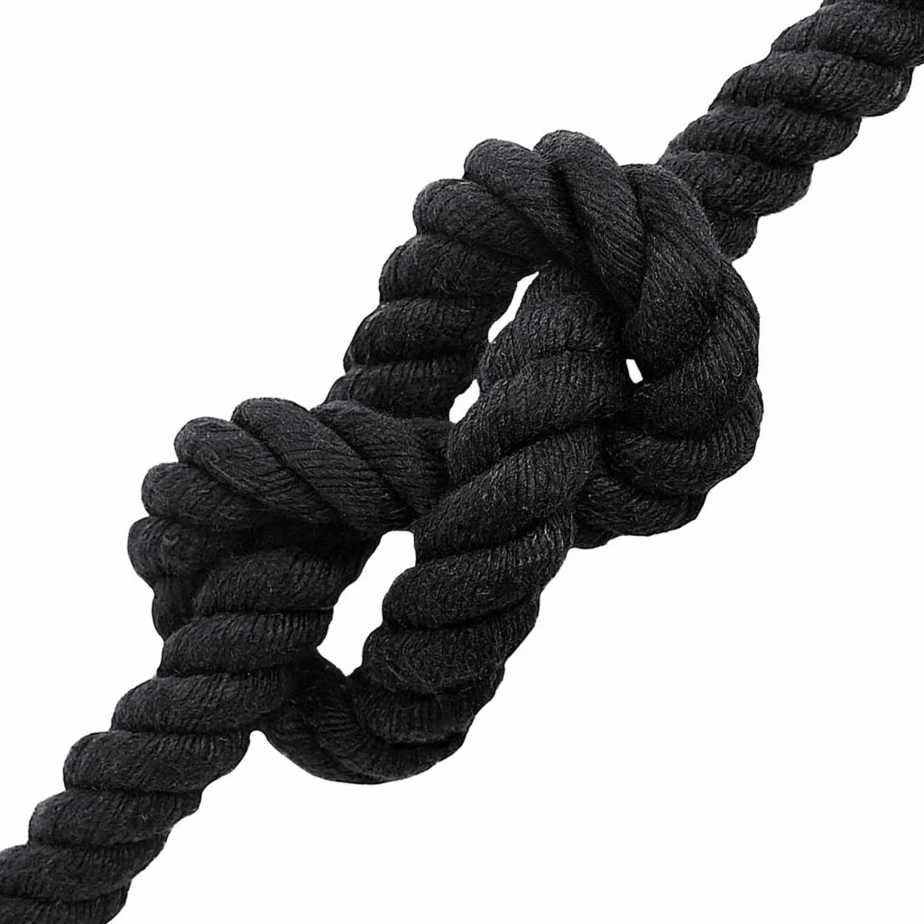 Corda Nero 2,4 x 2,4 x 5000 cm Cotone 42011828