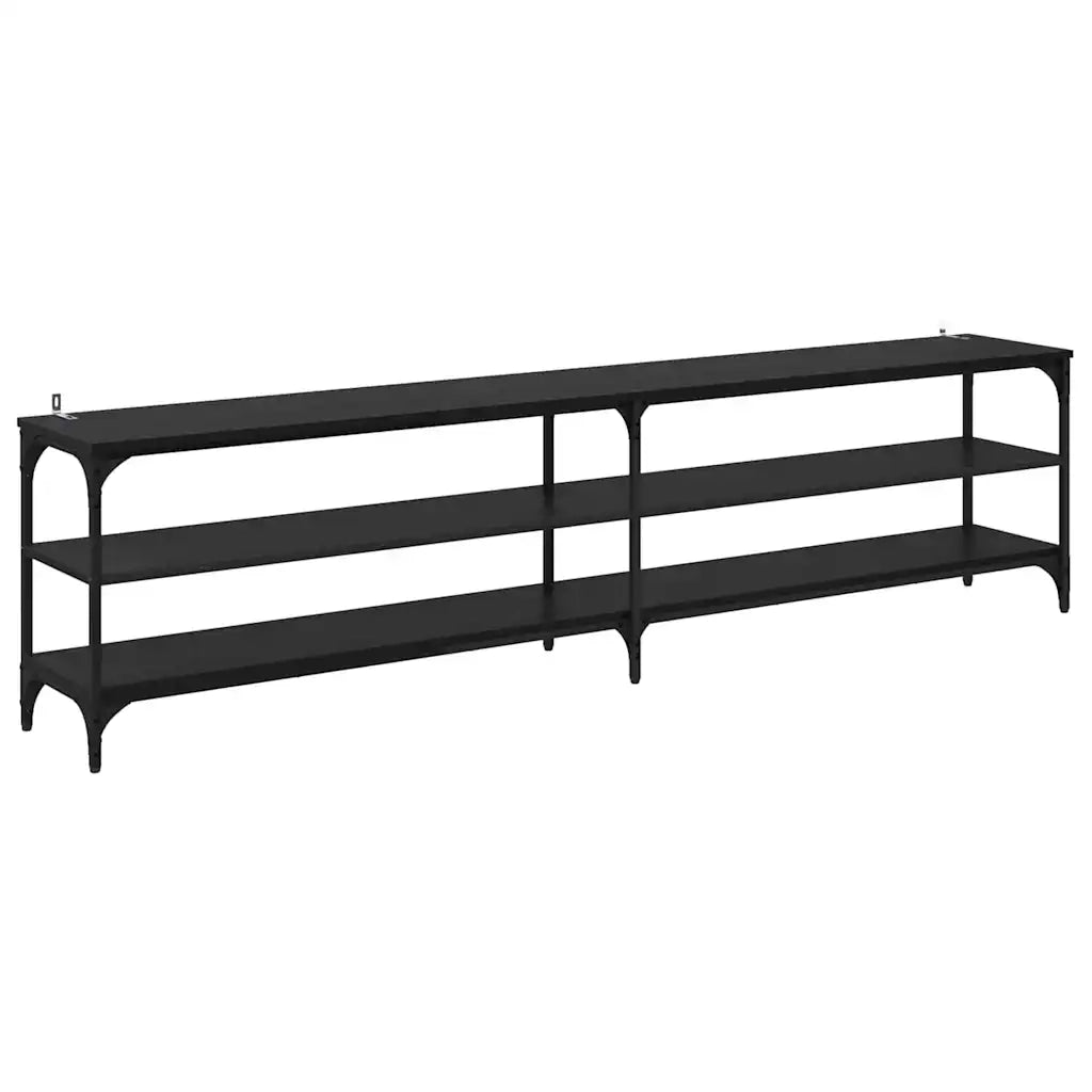 Mobile TV-Credenza per TV-Console TV Rovere Nero 200 x 30 x 50 cm