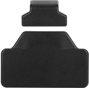 Supporto per Moto - Poggiatesta - Porta Bagagli - Poggiatesta con Cuscino - Adatto per F800GS/R1200GS - Dimensioni 22x14,5 cm - Materiale in Alluminio CNC Nero - Supporto per Moto con Poggiatesta